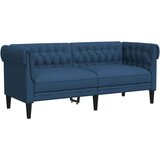  Sedežna garnitura 3-delna modra tkanina, (21151841) | Shoptok.si