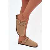 Big Star Women Clogs On Cork Platform With Golden Buckle | shoptok.hr