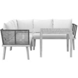 Bessagi Garden Vrtna Lounge Garnitura Julina, Krem | Shoptok.si