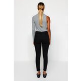 Trendyol Ženske traperice Skinny black krema | ePonuda.com