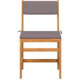  3-dijelni balkonski set s jastucima od masivnog drva bagrema | shoptok.hr
