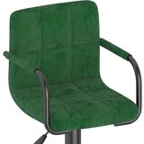  Barski stolček temno zelen žamet, (20968168) | Shoptok.si