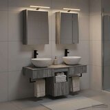  Set ormarića za kupaonicu 5 kom. Siva Sonoma Konstruirano drvo | shoptok.hr