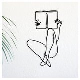 Wallity zidna dekoracija Adios, 37,5x60cm, Crna | Eponuda.com