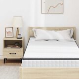  Madrac Bijela i siva 100 x 200 cm Bonell opruga | shoptok.hr