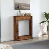 vidaXL Okvir za kamin starinski les 75x20x87,5 cm inženirski les | Shoptok.si