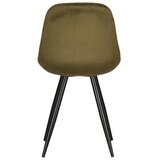 LABEL51 Kaki zelene baršunaste blagovaonske stolice u setu 2 kom Capri – | shoptok.hr