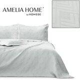 AmeliaHome Prekrivač Ophelia 260x280 cm, svijetlo siva / siva | shoptok.hr