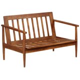  3-dijelni set sofa od prave kože i masivnog drva bagrema smeđi | Eponuda.com