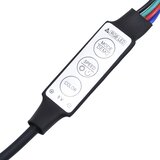  Okvir za krevet s LED svjetlima boja hrasta 100 x 200 cm drveni | shoptok.hr