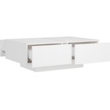  Stolić za kavu bijeli 90 x 60 x 31 cm od konstruiranog drva | shoptok.hr