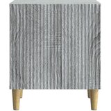  Noćni ormar Siva sonoma 43 x 34,5 x 50 cm Konstruirano drvo | shoptok.hr