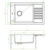 LAVEO pionier sbr 713T crna 780x500/190 mm | ePonuda.com