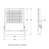 Dawn led reflektor BR-FL200W-03Q 4000K | Eponuda.com