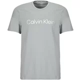 Calvin Klein Jeans Majice s kratkimi rokavi S/S CREW NECK Siva