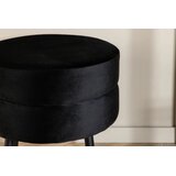 Venture Home okrugli puf Pot ⌀40 × 40 cm, crna | shoptok.hr