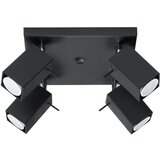  Stropna svetilka MERIDA 4 črna, (21347618) | Shoptok.si