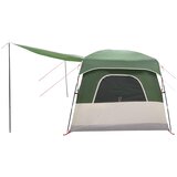  Obiteljski šator s krovom Zelena 320 x 210 x 180 cm Poliester | shoptok.hr