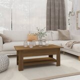  Stolić za kavu Smeđa hrasta 102x55x42 cm konstruirano drvo Cijene