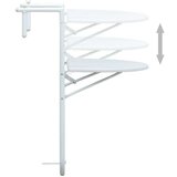  Viseći balkonski stol bijeli 60 x 64 x 83 5 cm plastični | shoptok.hr