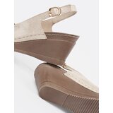 GOODIN Women's gold wedge sandals | shoptok.hr