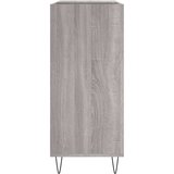 vidaXL Omarica za gramofonske plošče siva sonoma 84,5x38x89cm inž. les | Shoptok.si