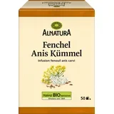 Bio čaj iz komarčka, janeža in kumine - 50 čajnih vrečk