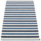 Pappelina modra/kremno bela notranja in zunanja preproga 70x120 cm teo denim – Cene