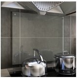  Kuhinjska zaščitna obloga prozorna 70x60 cm kaljeno steklo | Shoptok.si