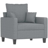  Fotelja svjetlosiva 60 cm od tkanine | shoptok.hr