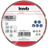 KWB Brusni papir za brusilicu 115 mm, G80, 5/1 | shoptok.hr