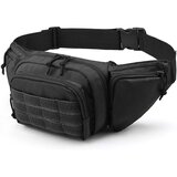 INF Taktična zunanja torba za okoli pasu 800D Oxford-Nylon Black, (21247493) cene