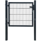  Vrata za ogradu Čelik Antracit 100x100 cm | shoptok.hr