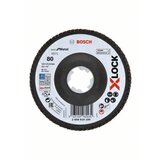 Bosch X-Lcok lamelne ploče, verzija pod uglom, vlaknasta ploča, ?115 mm, G 80, X571, Best for Metal, 1 komad D= 115 mm G= 80, pod uglom ( | ePonuda.com