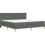  Okvir kreveta s madracem 2 pcs Tamno siva 180 x 200 cm tkanina | shoptok.hr