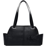 Calvin Klein Jeans Torbe POCKETS MONOLOGO SHOULDER BAG LV04F3688G Črna Cene