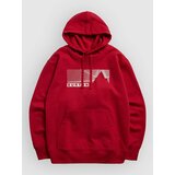 Burton Elmore Pulover s kapuco geranium red Cene