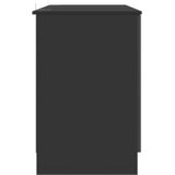  Stol Crna 142,5 x 50 x 75 cm Konstruirano drvo | shoptok.hr