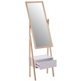 Premier Housewares Stojeće ogledalo s okvirom od masivnog drveta 45x160 cm Rostok – Cijene