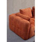 Atelier Del Sofa amaris 2 seater with pouffe orange ugaona sofa Cene