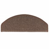  Prostirke za stepenice 15 kom 65x24x4 cm boje kave, poluokrugle, velike | Shoptok.si