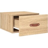  Zidni noćni ormarić boja hrasta sonome 35x35x20 cm | shoptok.hr