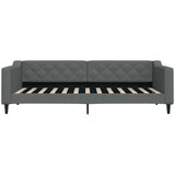  Dnevni krevet s madracem tamnosivi 90 x 200 cm od tkanine | shoptok.hr
