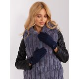 Wool Fashion Italia Gloves-AT-RK-8502A.90-navy blue | ePonuda.com