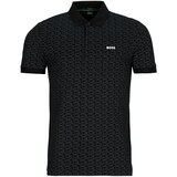 Boss Polo majice kratki rokavi Paddy Striped C Črna cene
