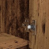 vidaXL Omarica z predalom starinski les 55,5x34x119,5cm inženirski les | Shoptok.si