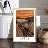 WALLXPERT 4262AHSMUNCH-001 Višenamenska Dekorativna Slika u Ram | Eponuda.com