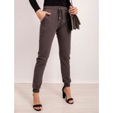 BASIC Feel Good Sweatpants-RV-DR-5040.02X-dark khaki | Shoptok.si