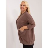 MELLE Blouse-RV-BZ-14001.46-brown | Shoptok.si