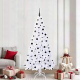  Umjetno božićno drvce s stalakom Bijelo 210 cm PVC i čelik | shoptok.hr
